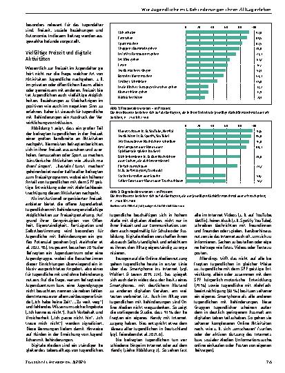 Vorschauseite 2: Wie Jugendliche mit Behinderungen ihren Alltag erleben.