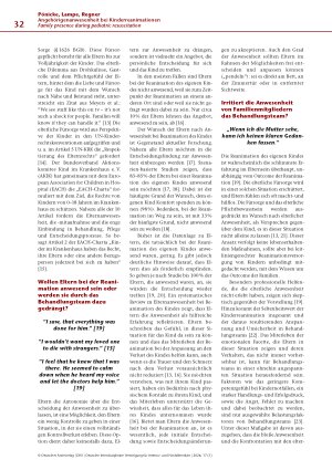 Vorschauseite 3: Angehörigenanwesenheit bei Kinderreanimationen Mythen mit Evidenz begegnen – für die beste Versorgung von Kind und Familie