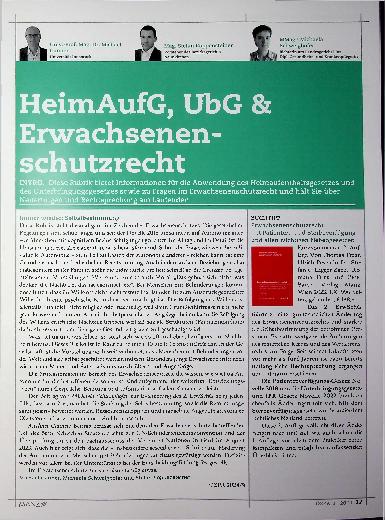 Vorschauseite 1: Das österreichische Erwachsenenschutzrecht im Lichte der UN-Behindertenrechtskonvention