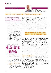 Vorschauseite 1: Unternehmerisches Risiko einpreisen