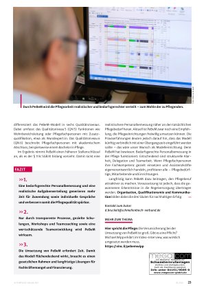 Vorschauseite 4: PeBeM im Pflegealltag