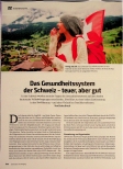 Vorschauseite 1: Das Gesundheitssystem der Schweiz - teuer, aber gut.
