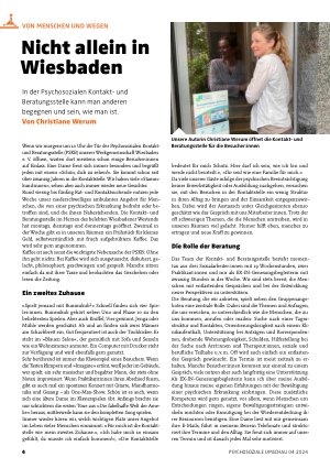Vorschauseite 1: Nicht allein in Wiesbaden