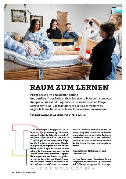 Vorschauseite 1: Raum zum Lernen