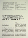 Vorschauseite 1: Behinderungsbedingte Leistungsminderung und ihre möglichen Konsequenzen - wie weit geht der Anspruch des schwerbehinderten Arbeitnehmers auf angemessene Beschäftigung nach § 164 A…