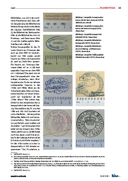 Vorschauseite 3: Das Zentralantiquariat der DDR als Lieferant für Bibliotheken in West und Ost