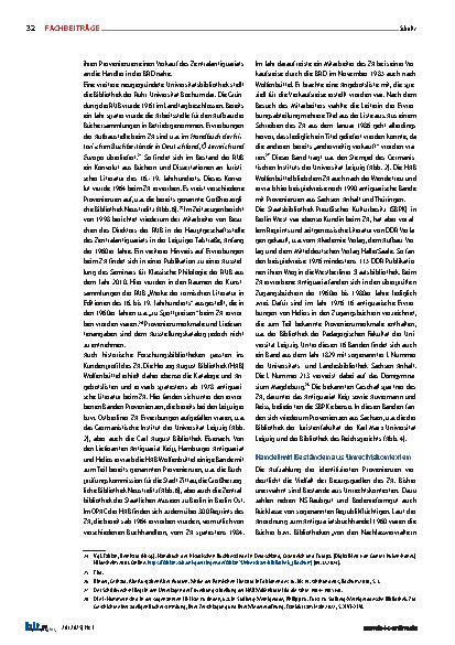 Vorschauseite 6: Das Zentralantiquariat der DDR als Lieferant für Bibliotheken in West und Ost