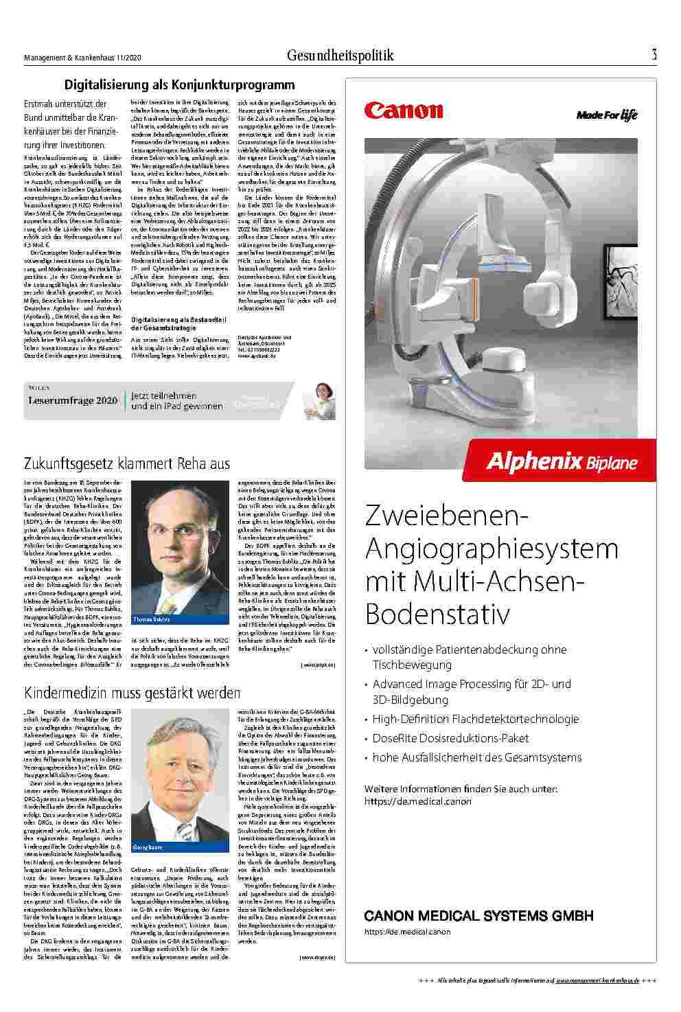 Vorschauseite 2: Gesundheitspolitik