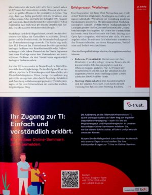 Vorschauseite 2: Von der Behandlungsliege zum Strategietisch Wie Praxen mit Experten-Workshops neue Märkte erschließen