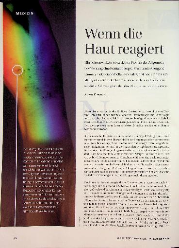 Vorschauseite 1: Wenn die Haut reagiert