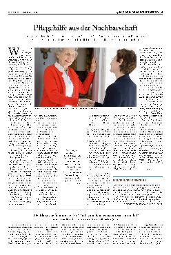 Vorschauseite 1: Pflegehilfe aus der Nachbarschaft