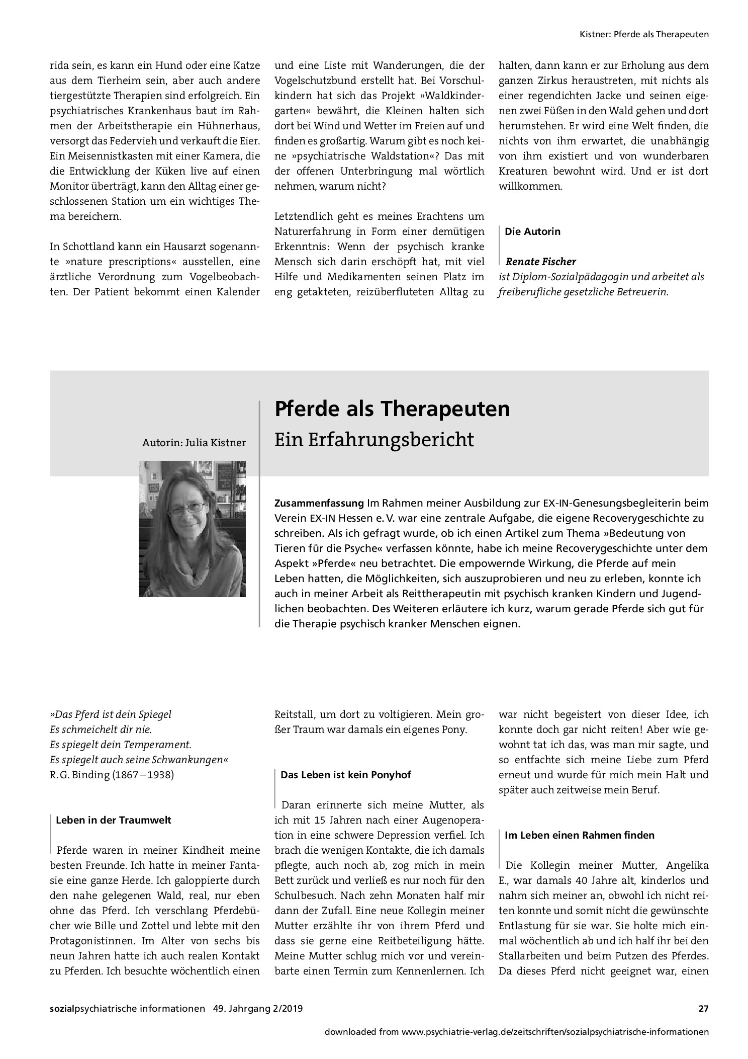 Vorschauseite 3: Die psychiatrische Waldstation als konkrete Utopie