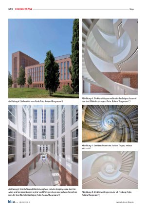 Vorschauseite 3: Ein Bücherturm aus rotem Backstein – der Neubau der Universitätsbibliothek in Freiberg