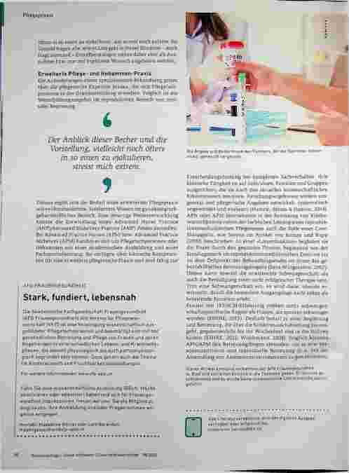 Vorschauseite 5: Pflegerische Begleitung in der Zeit des Hoffens und Wartens