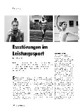 Vorschauseite 1: Essstörungen im Leistungssport