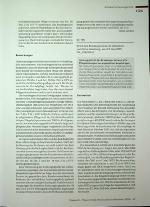 Vorschauseite 3: Rechtsprechung Sozialversicherungsrecht
