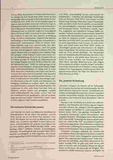 Vorschauseite 2: "Menschsein in einer digitalen Welt" Neurobiologische Erkenntnisse zum Einfluss der Digitalisierung auf die Gehirnstruktur