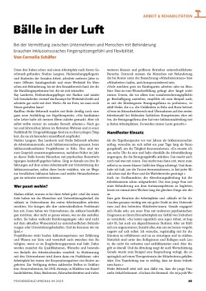 Vorschauseite 1: Bälle in der Luft