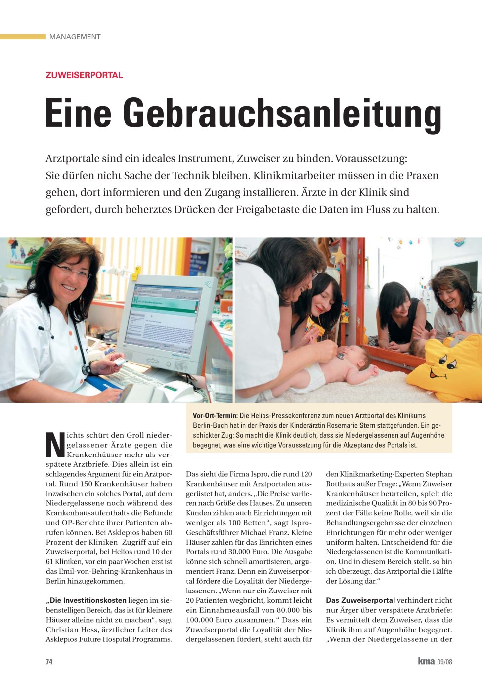 Vorschauseite 1: Eine Gebrauchsanleitung