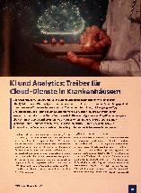 Vorschauseite 1: KI und Analytics: Treiber für Cloud-Dienste in Krankenhäusern