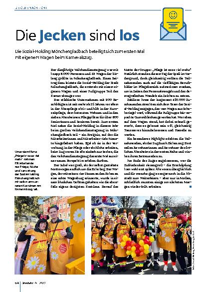 Vorschauseite 1: Die Jecken sind los