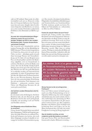 Vorschauseite 4: Glaubwürdigkeit ist das A und O