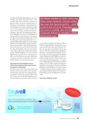 Vorschauseite 6: Glaubwürdigkeit ist das A und O