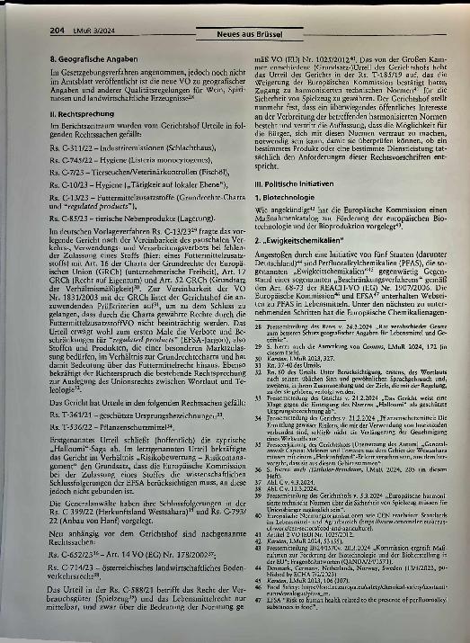 Vorschauseite 3: Corrected: Neues aus Brüssel