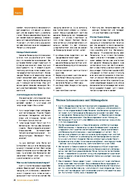 Vorschauseite 3: Sexuelle Belästigung am Arbeitsplatz Der rosa Elefant?