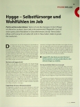 Vorschauseite 1: Hygge - Selbstfürsorge und Wohlfühlen im Job