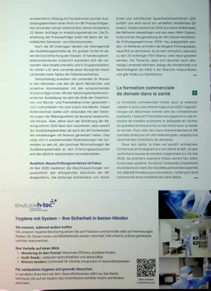 Vorschauseite 2: Das KV der Zukunft in der Branche «Gesundheit»