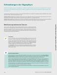 Vorschauseite 1: Erkrankungen der Hypophyse