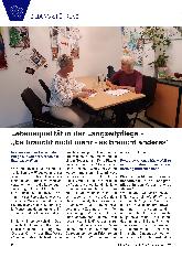 Vorschauseite 1: Lebensqualität in der Langzeitpflege - „Es braucht nicht mehr - es braucht anderes“