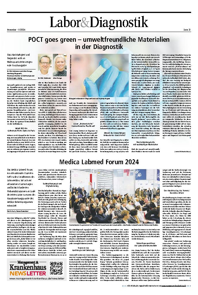 Vorschauseite 1: Labor & Diagnostik