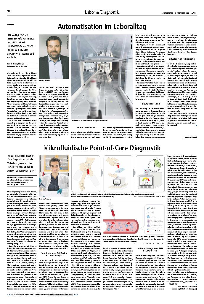 Vorschauseite 2: Labor & Diagnostik