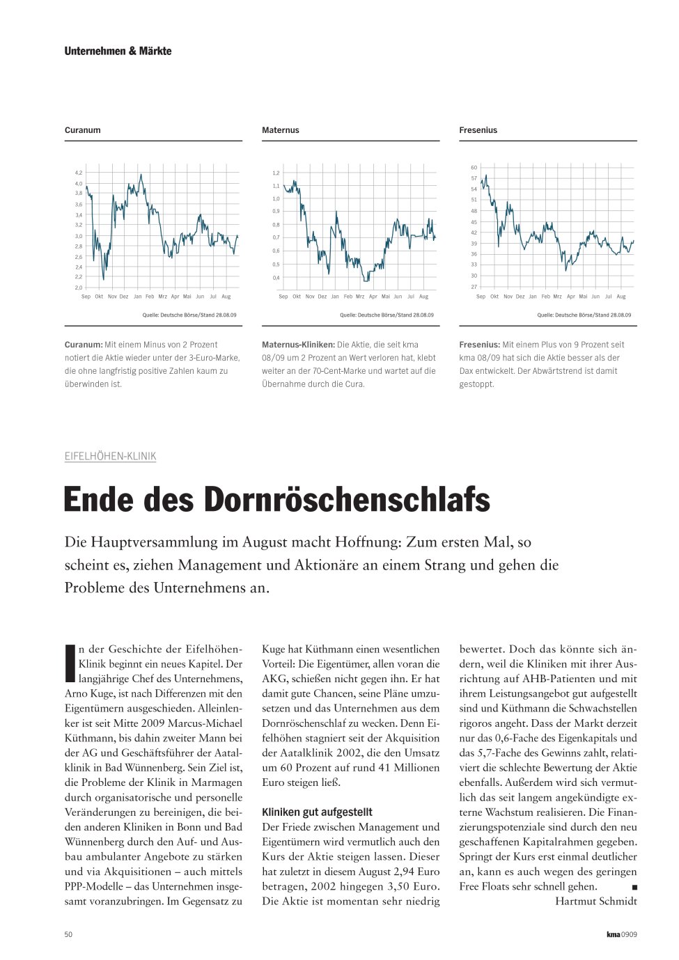 Vorschauseite 1: Ende des Dornröschenschlafs