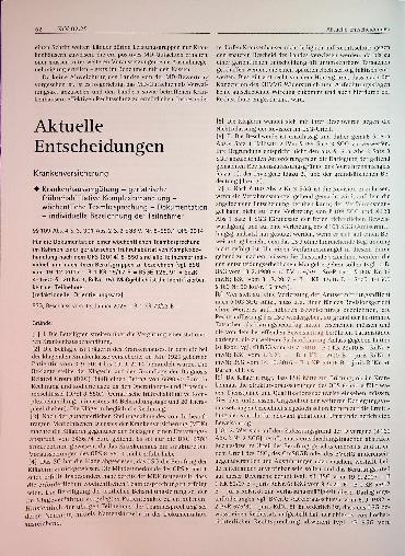 Vorschauseite 6: Rechtsschutz gegen gemäß §275a Abs. 2 SGB V eingeholte MD-Gutachten nach dem KHWG