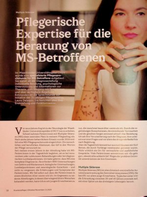 Vorschauseite 1: Pflegerische Expertise für die Beratung von MS-Betroffenen