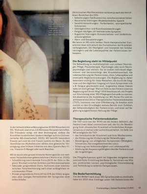 Vorschauseite 2: Pflegerische Expertise für die Beratung von MS-Betroffenen
