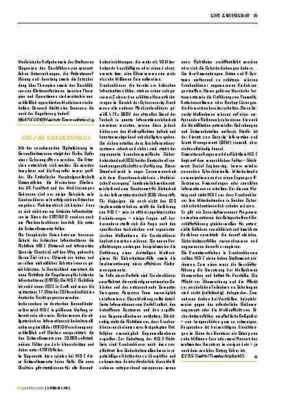 Vorschauseite 3: Kurz und interessant
