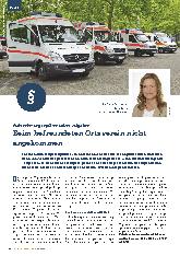 Vorschauseite 1: Beim befreundeten Ortsverein nicht angekommen.