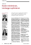 Vorschauseite 1: Kosten minimieren, Leistungen optimieren