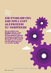 Vorschauseite 1: Die Etablierung der PPR 2.0 ist als Prozess zu verstehen.