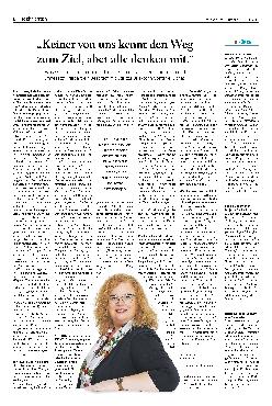 Vorschauseite 1: „Keiner von uns kennt den Weg zum Ziel, aber alle denken mit.“
