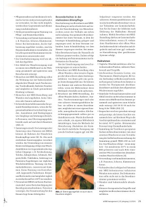 Vorschauseite 2: PFLEGELEXIKON – die Serie zum Sammeln Multiresistente Erreger (MRE), Teil 2