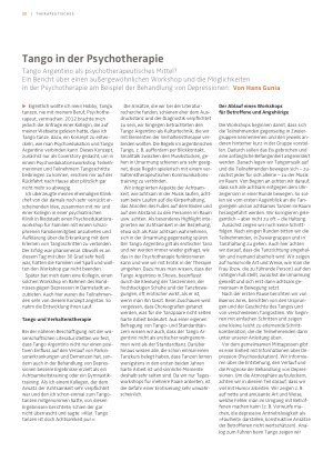 Vorschauseite 1: Tango in der Psychotherapie