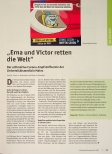 Vorschauseite 1: "Erna und Victor retten die Welt" Der ultimative Corona-Impfstoffcomic der Universitätsmedizin Mainz