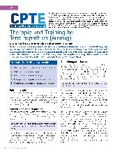 Vorschauseite 1: Therapie und Training bei Tendinopathien (Auszug)