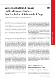 Vorschauseite 1: Wissenschaft und Praxis im Studium verbinden: Der Bachelor of Science in Pflege