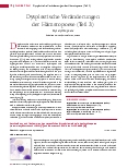 Vorschauseite 1: Dysplastische Veränderungen der Hämatopoese (Teil 3) Dyserythropoese